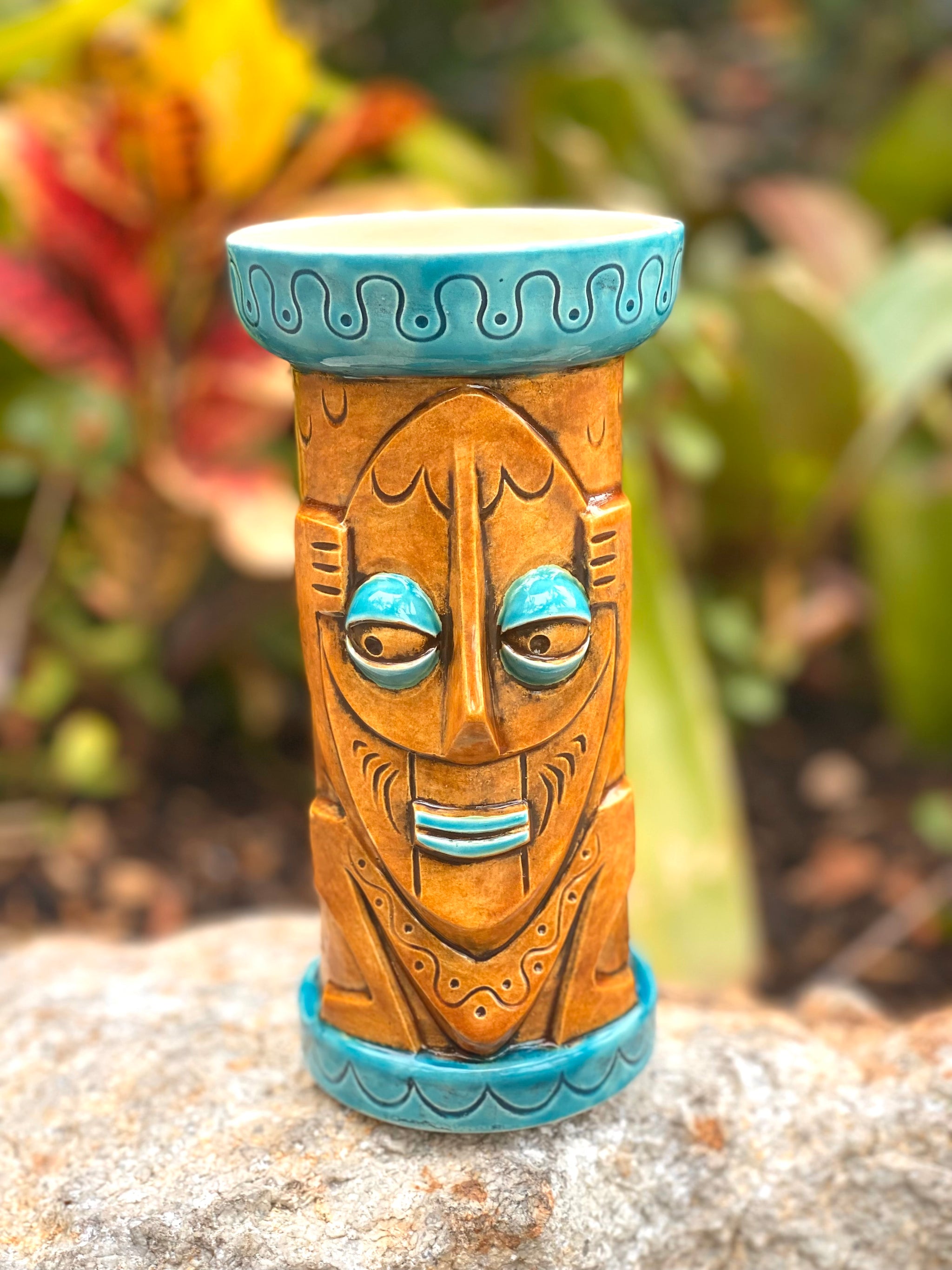 Shag Kapu Akua Mug Blue (Shipping Included) – Lost Temple Traders