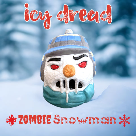 Zombie Snowman (Shipping Included)