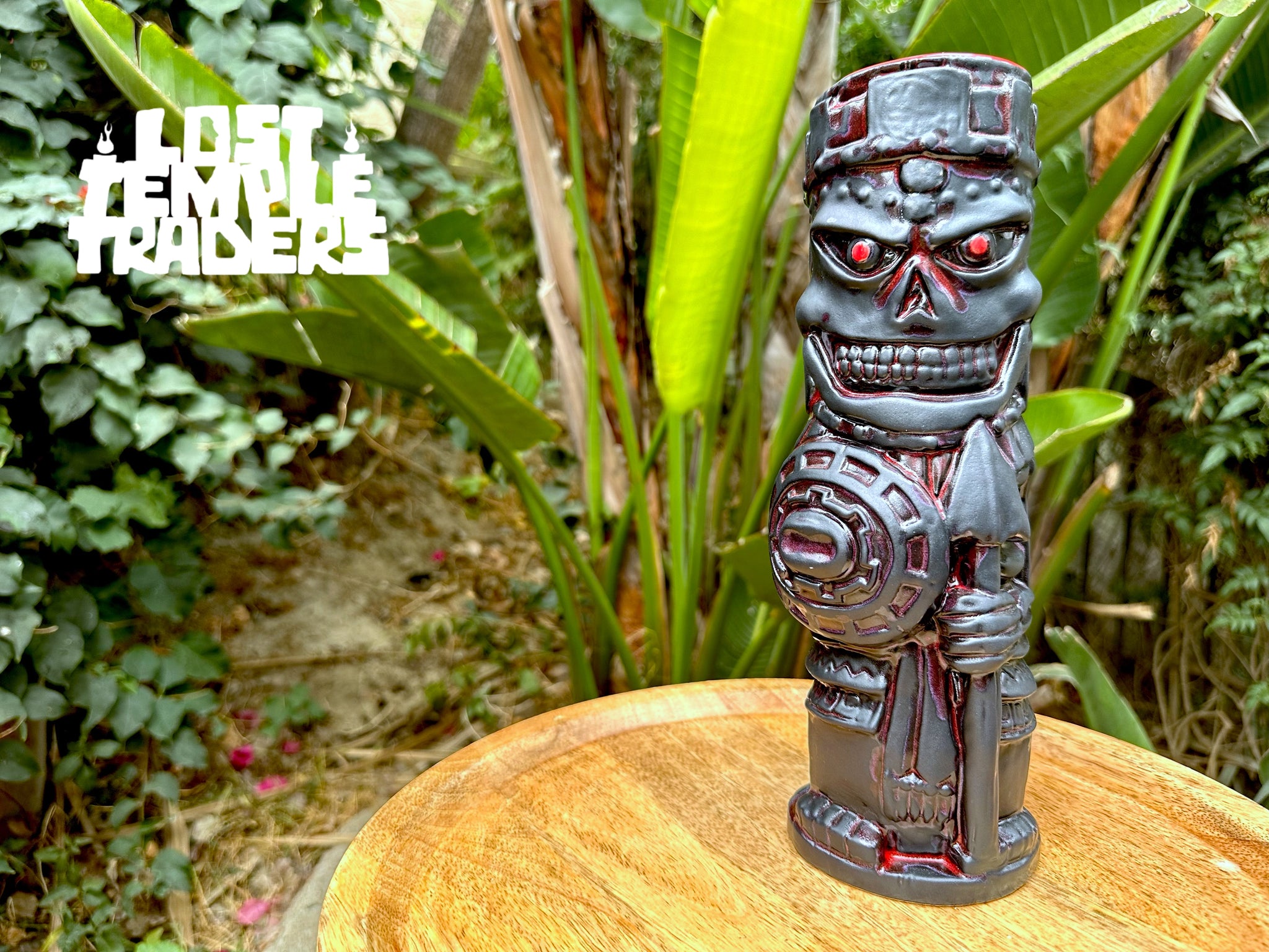 Lost authentic temple traders Safari Raider tiki mug