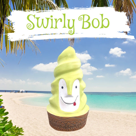 Swirly Bob: Lime (Shipping Included)